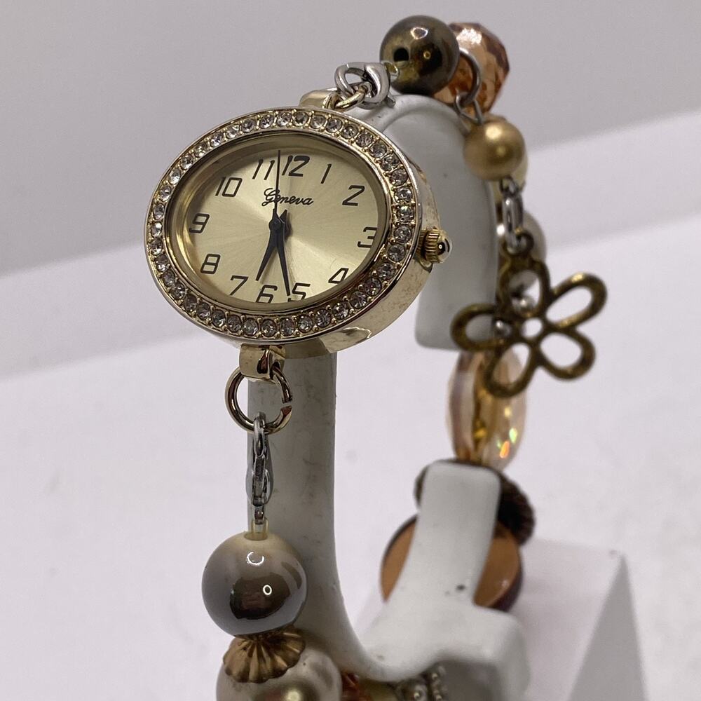 Geneva Womens Beaded Watch New Batttery